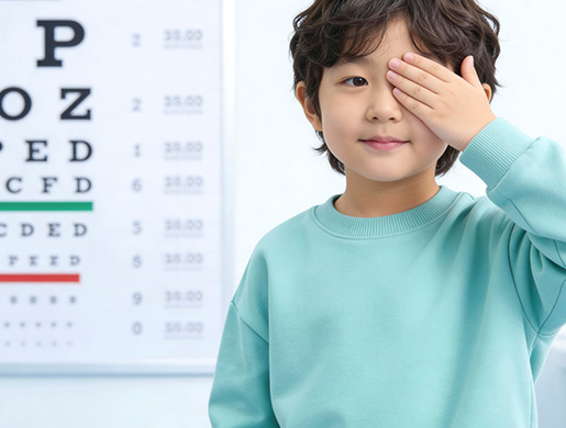 어린이 안검진 예시 이미지2